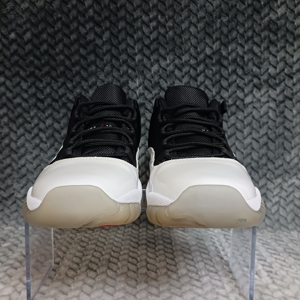 Air Jordan 11 Retro Low GS Basketball Sneakers Shoes White Black Size 5Y - Picture 4 of 16